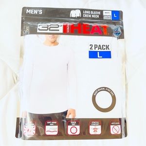 32 Degrees Heat Men’s Long Sleeve T-Shirt, L size